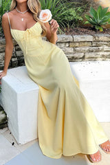 White Elegant Spaghetti Straps Zipper Back Tea Length Graduation Dress