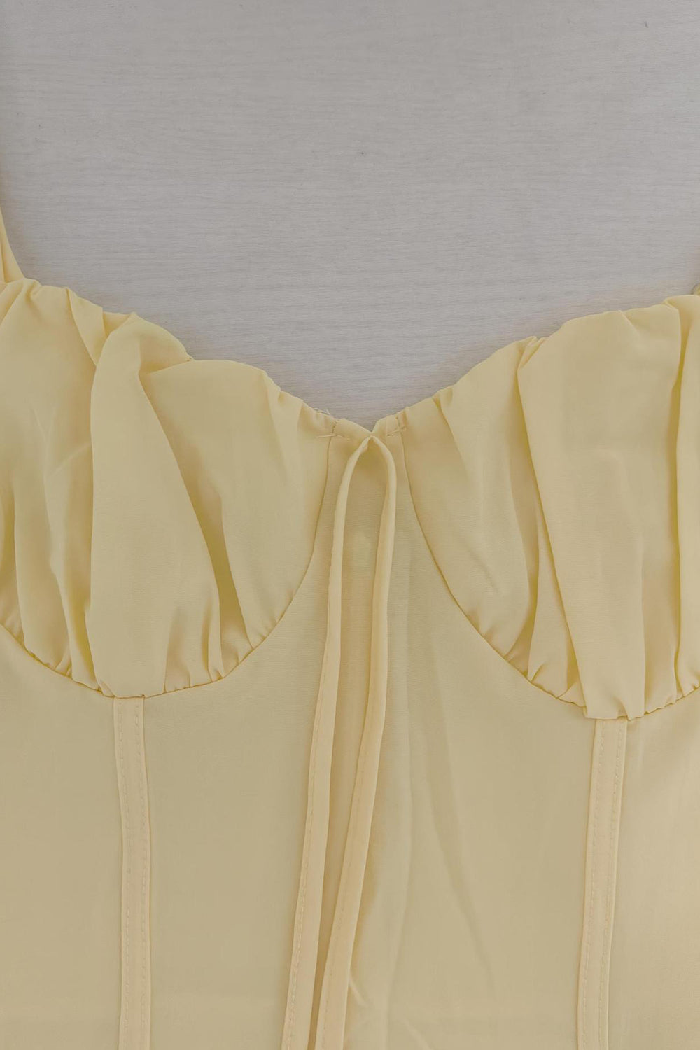 White Elegant Spaghetti Straps Zipper Back Tea Length Graduation Dress