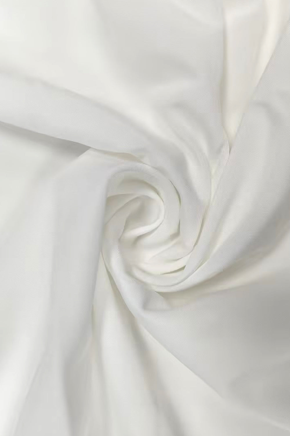 Chic White A-Line Tie Spaghetti Straps Tea Length Graduation Dress
