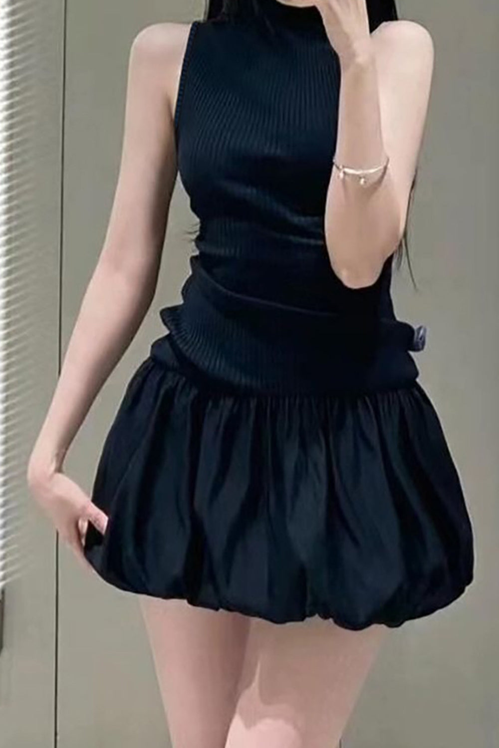 Cute A-Line Sleeveless Keyhole Back White Mini Graduation Dress